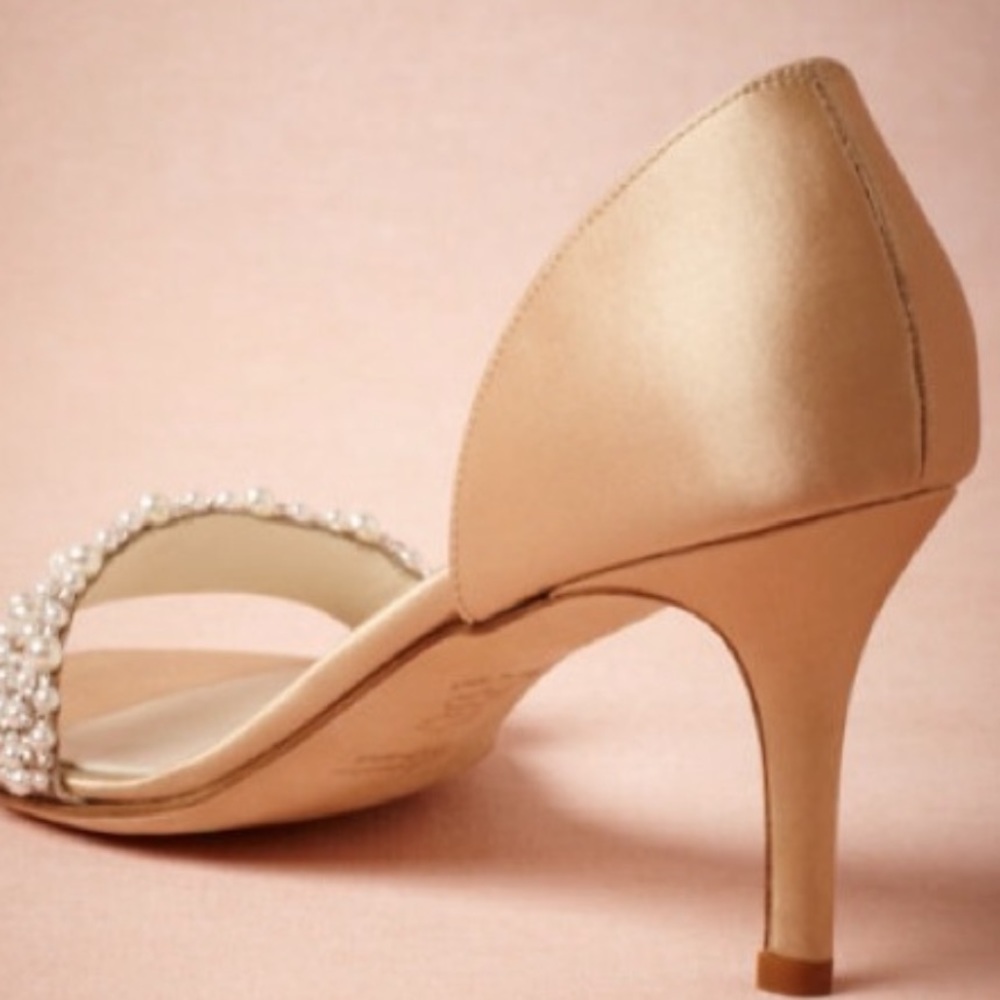 Butter Oyster Bed D’Orsays - Wedding Shoes - See all photos! - Picture 4 of 11